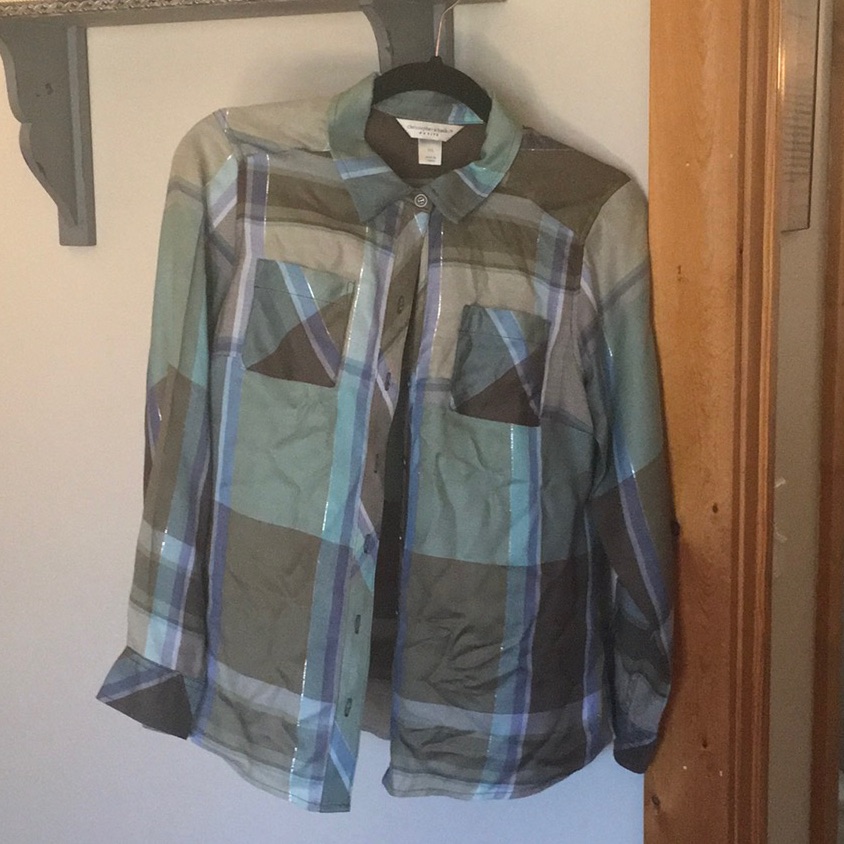 Metallic Thread Blouse